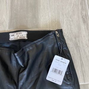 Free people leather pants